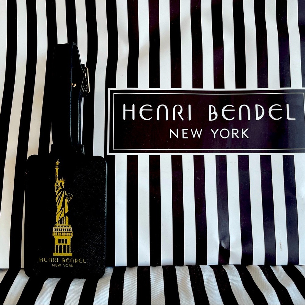 NEW Henri Bendel luggage tag